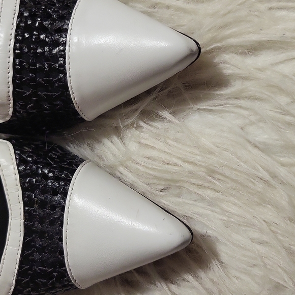 Zara braided two tones court shoes (2212) - Picture 6 of 10